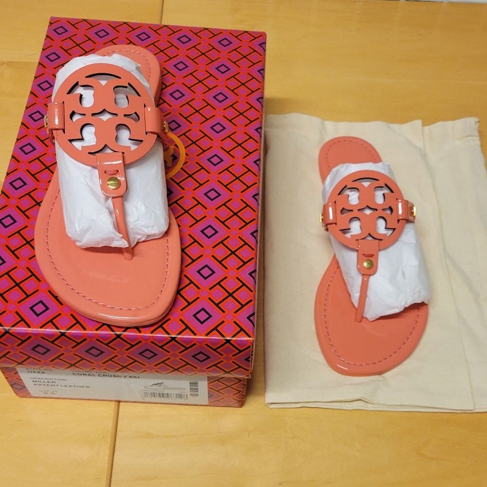 Tory Burch Millers in Coral Crush